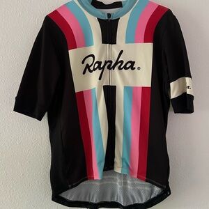 Rapha men’s Cycling Jersey - Black, Pink, Blue